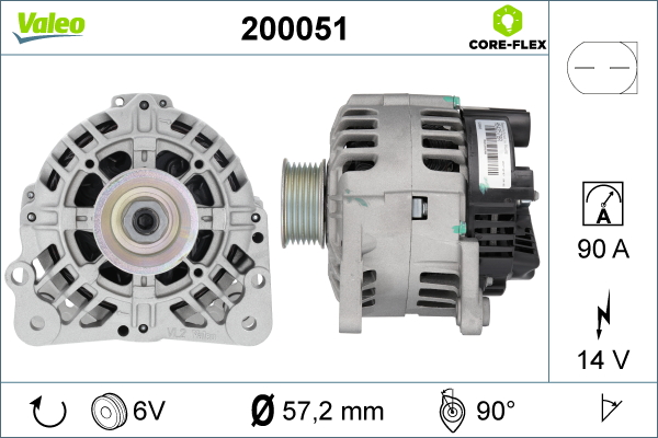 Alternator  Art. 200051