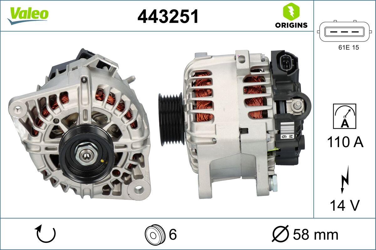 Alternator  Art. 443251