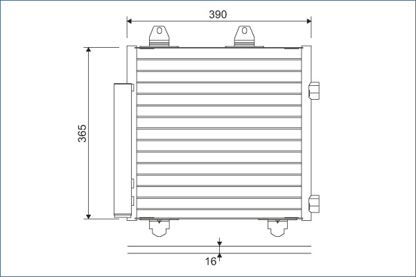 Condenser, air conditioning  Art. 822577