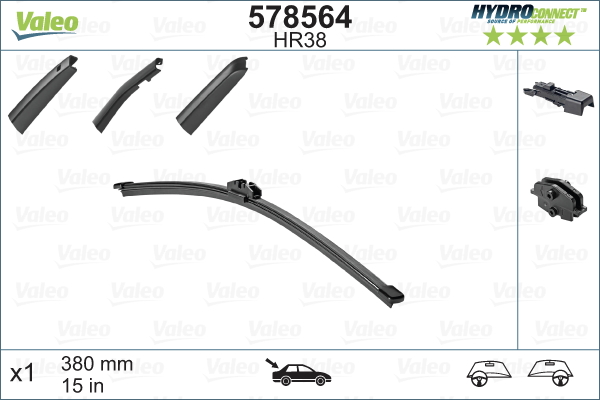 Wiper Blade (Double cloth)  Art. 578564