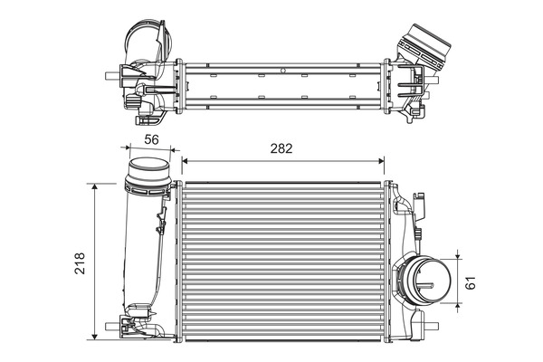 Charge Air Cooler  Art. 818293