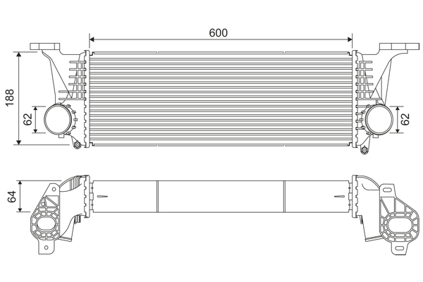 Charge Air Cooler  Art. 818315