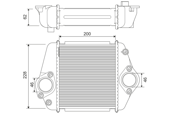 Charge Air Cooler  Art. 822901