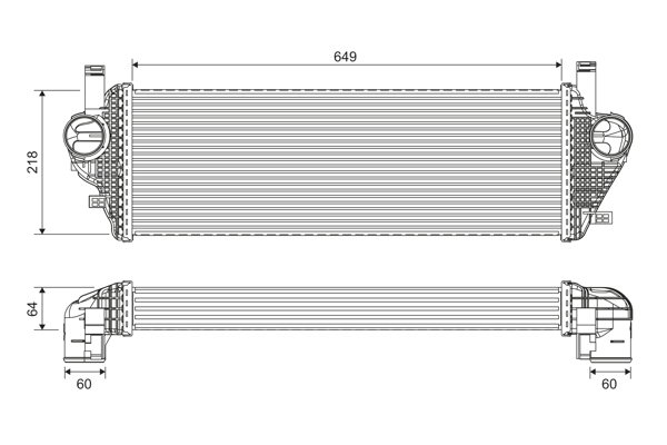 Charge Air Cooler  Art. 822903