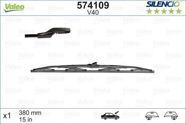 Wiper Blade (In front)  Art. 574109