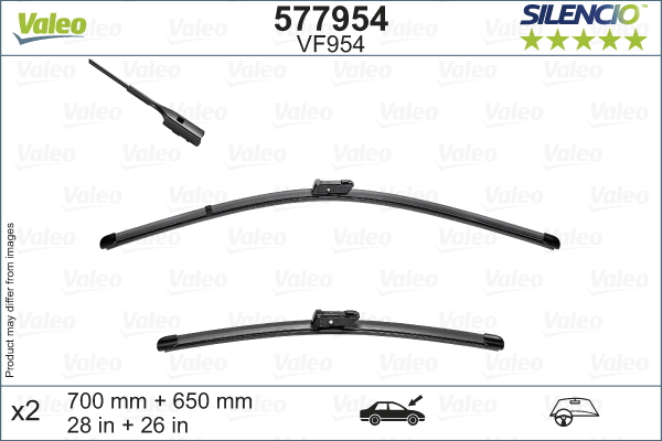 Wiper Blade (In front)  Art. 577954