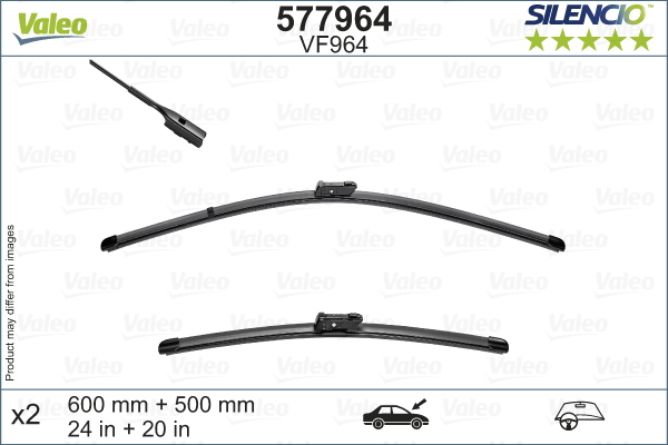 Wiper Blade (In front)  Art. 577964