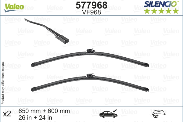 Wiper Blade (In front)  Art. 577968