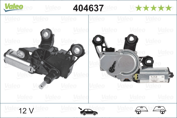 Wiper Motor (Double cloth)  Art. 404637