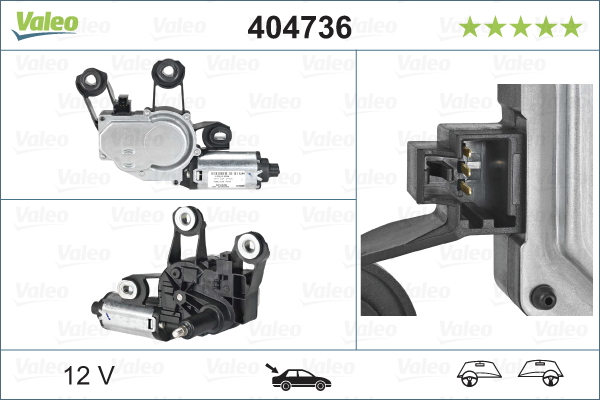 Wiper Motor (Double cloth)  Art. 404736