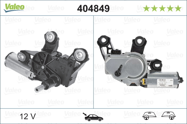 Wiper Motor (Double cloth)  Art. 404849