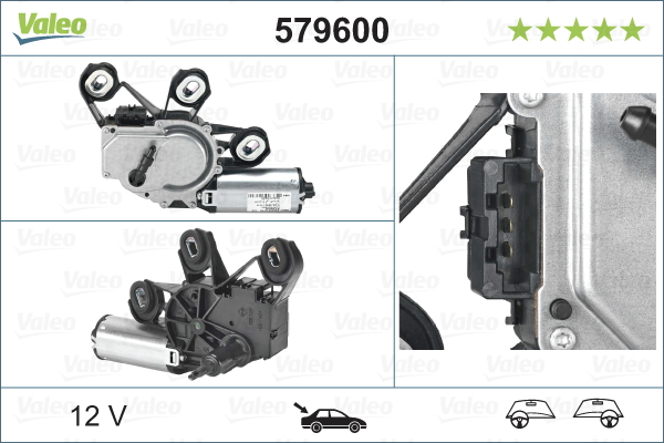 Wiper Motor (Double cloth)  Art. 579600