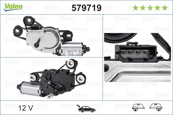 Wiper Motor (Double cloth)  Art. 579719