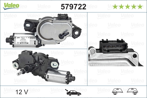 Wiper Motor (Double cloth)  Art. 579722