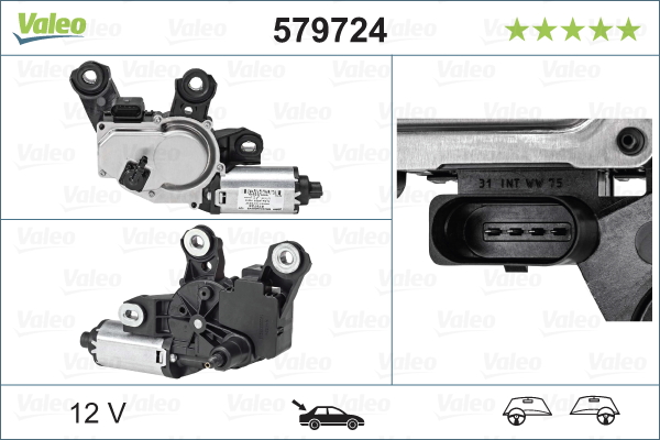 Wiper Motor (Double cloth)  Art. 579724