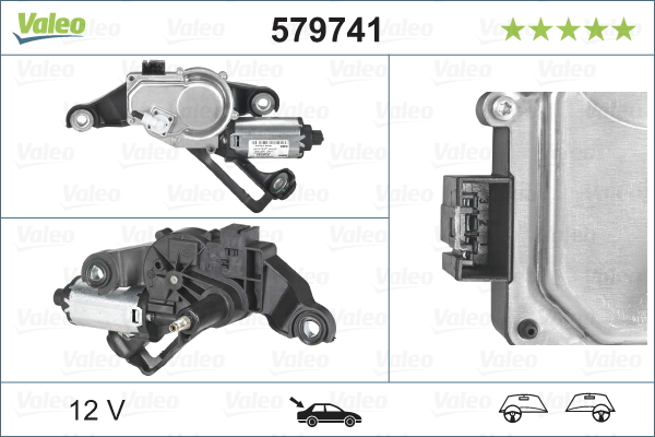 Wiper Motor (Double cloth)  Art. 579741