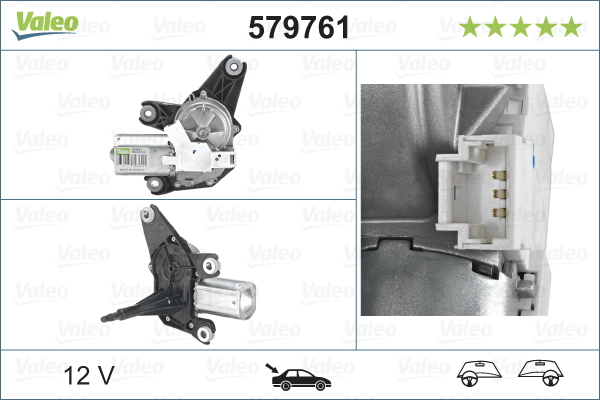 Wiper Motor (Double cloth)  Art. 579761