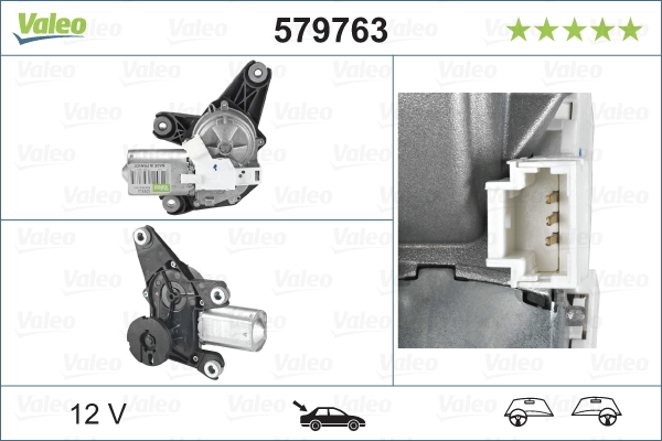 Wiper Motor (Double cloth)  Art. 579763