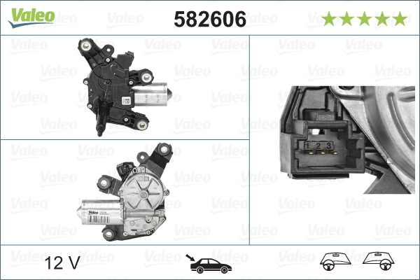 Wiper Motor (Double cloth)  Art. 582606