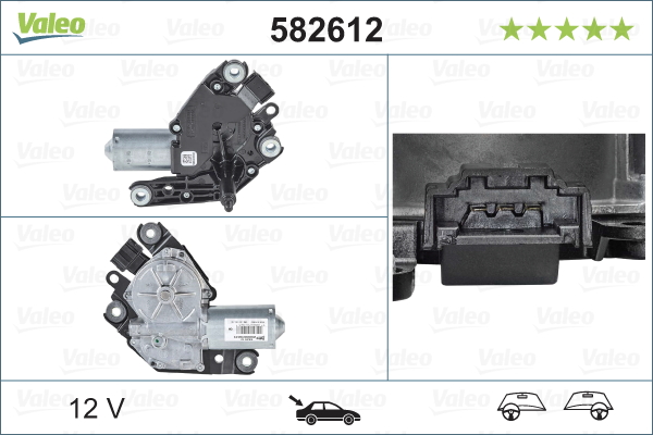 Wiper Motor (Double cloth)  Art. 582612