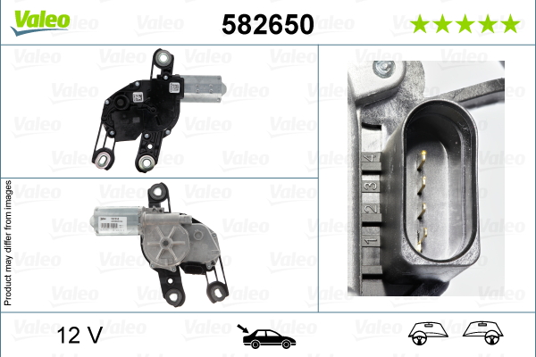 Wiper Motor (Double cloth)  Art. 582650