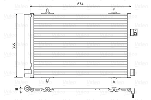 Condenser, air conditioning  Art. 814420