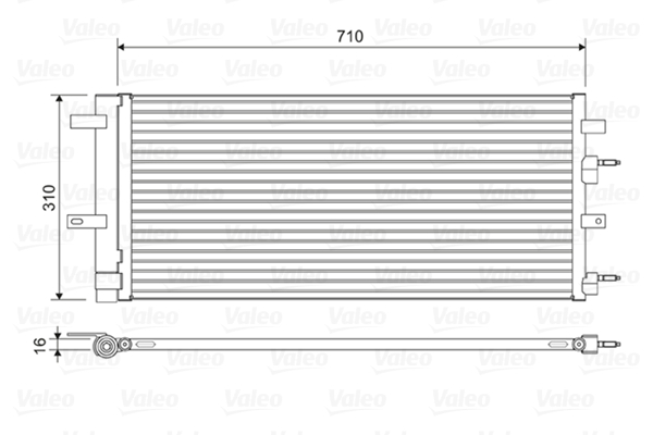 Condenser, air conditioning  Art. 822618