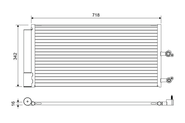 Condenser, air conditioning  Art. 822644