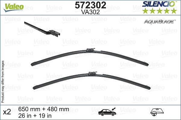 Wiper Blade (In front)  Art. 572302