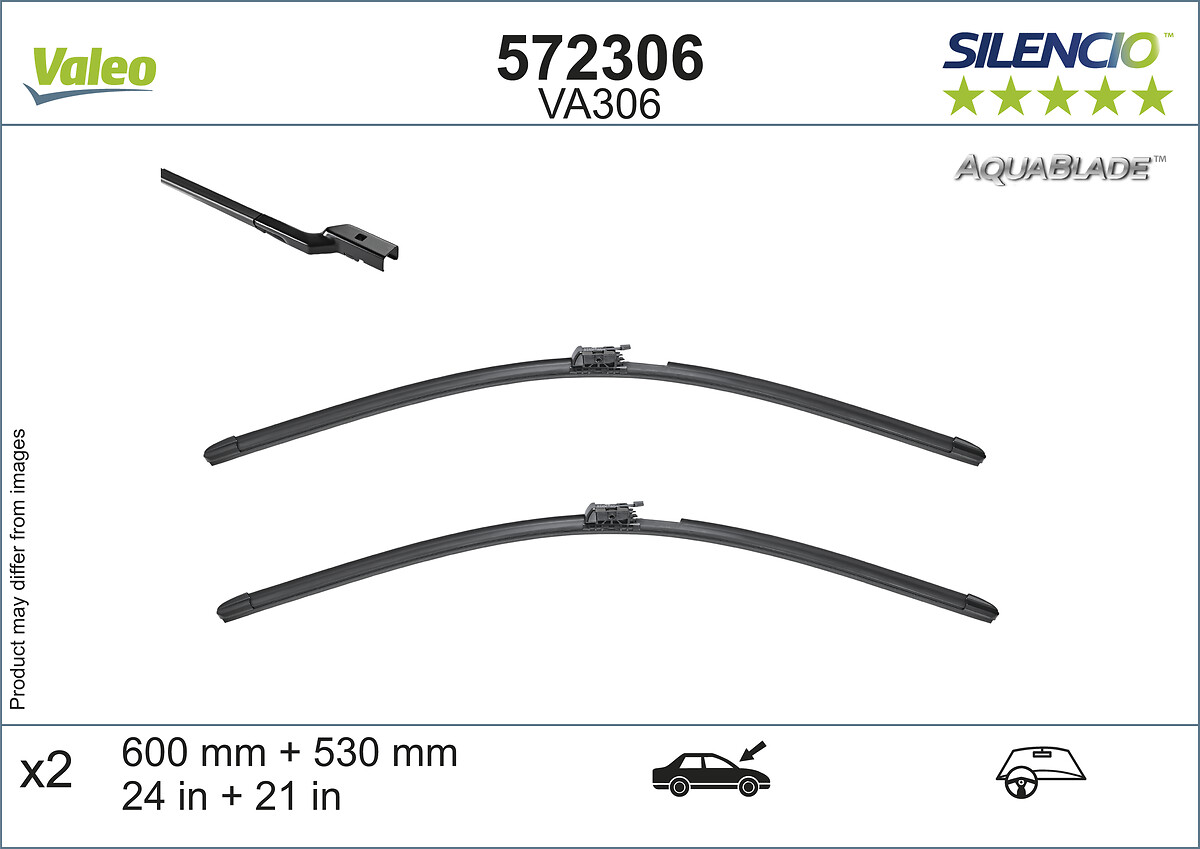 Wiper Blade (In front)  Art. 572306