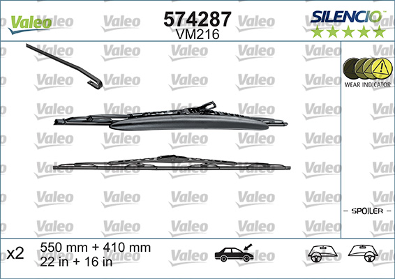 Wiper Blade (In front)  Art. 574287