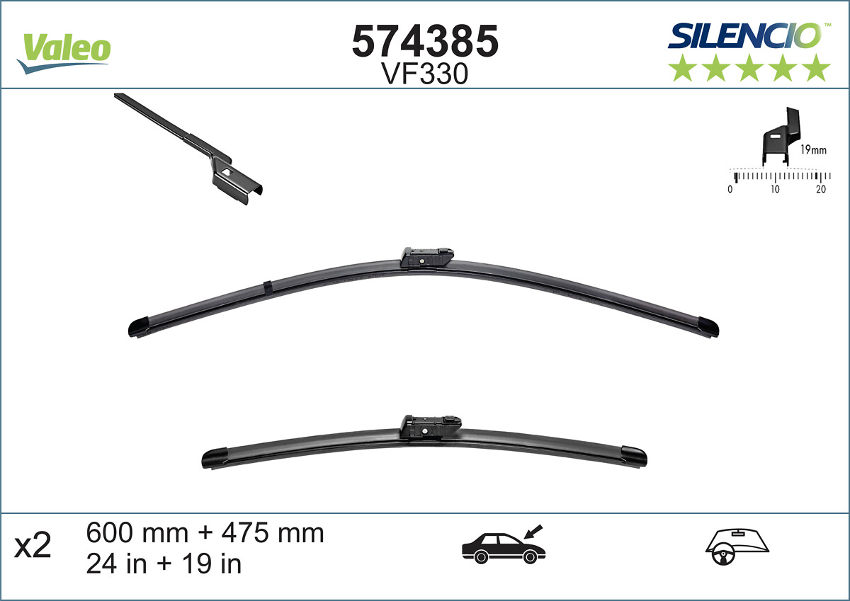 Wiper Blade (In front)  Art. 574385