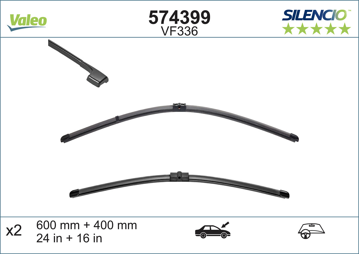 Wiper Blade (In front)  Art. 574399