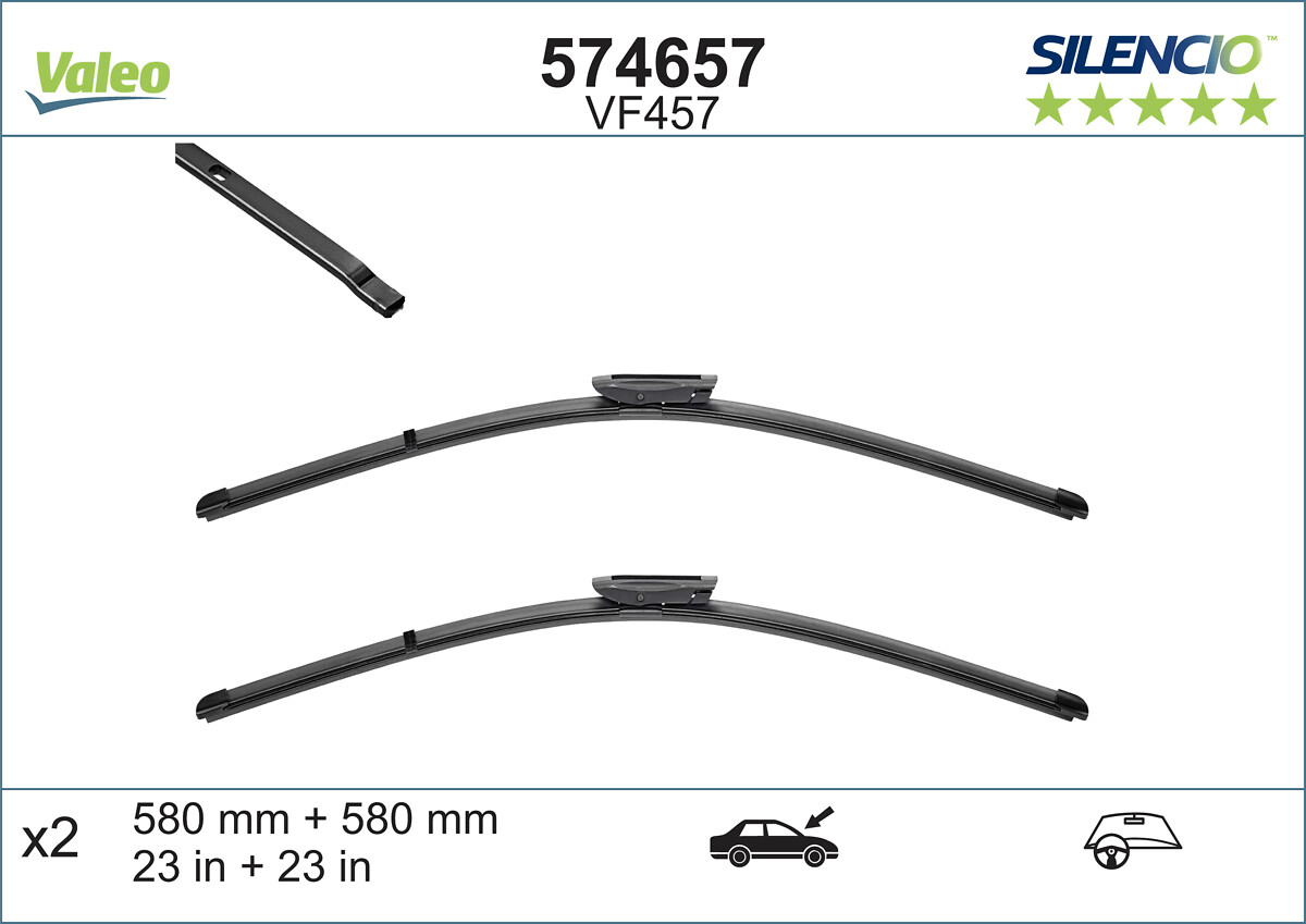 Wiper Blade (In front)  Art. 574657