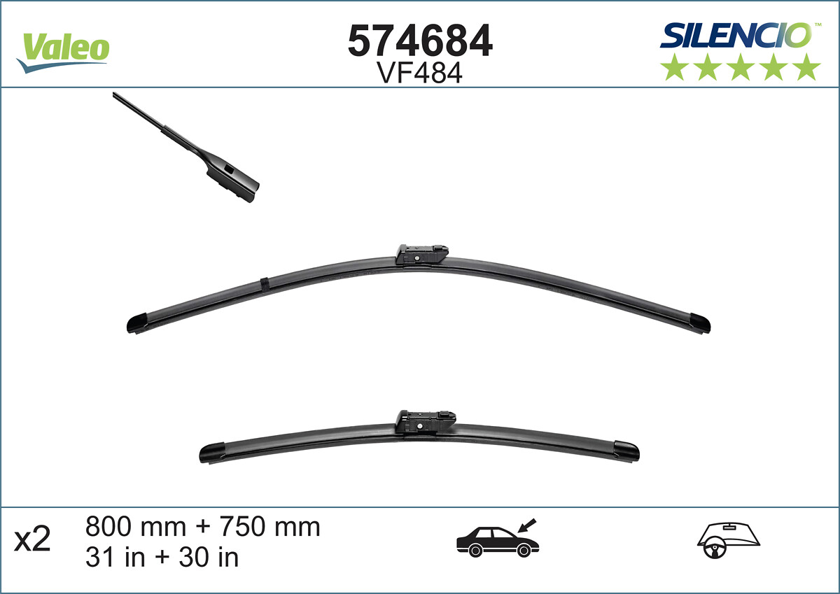 Wiper Blade (In front)  Art. 574684