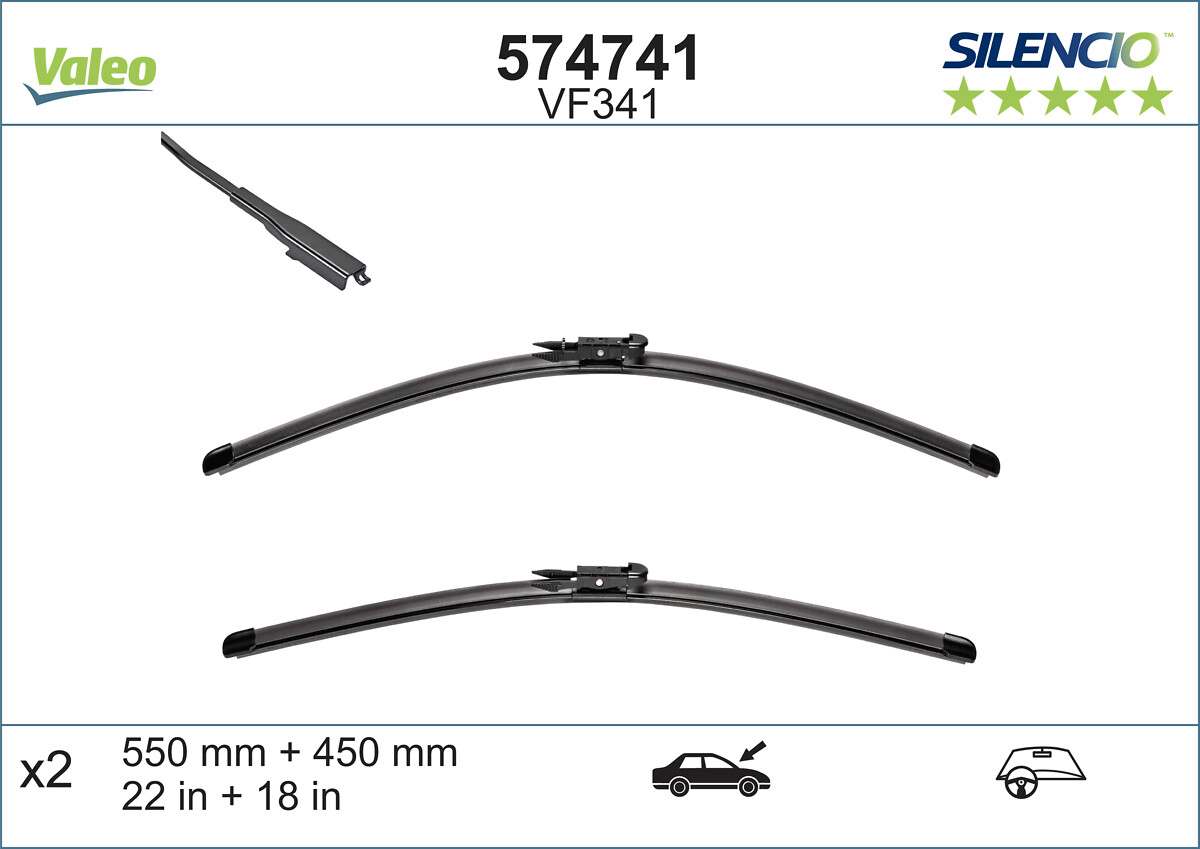 Wiper Blade (In front)  Art. 574741