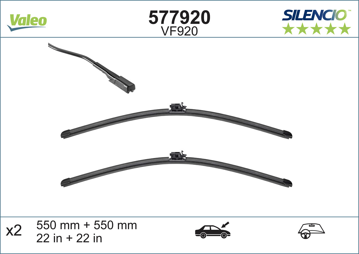 Wiper Blade (In front)  Art. 577920