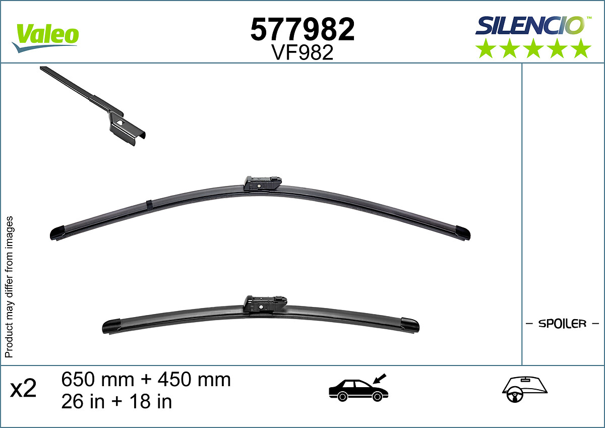 Wiper Blade (In front)  Art. 577982