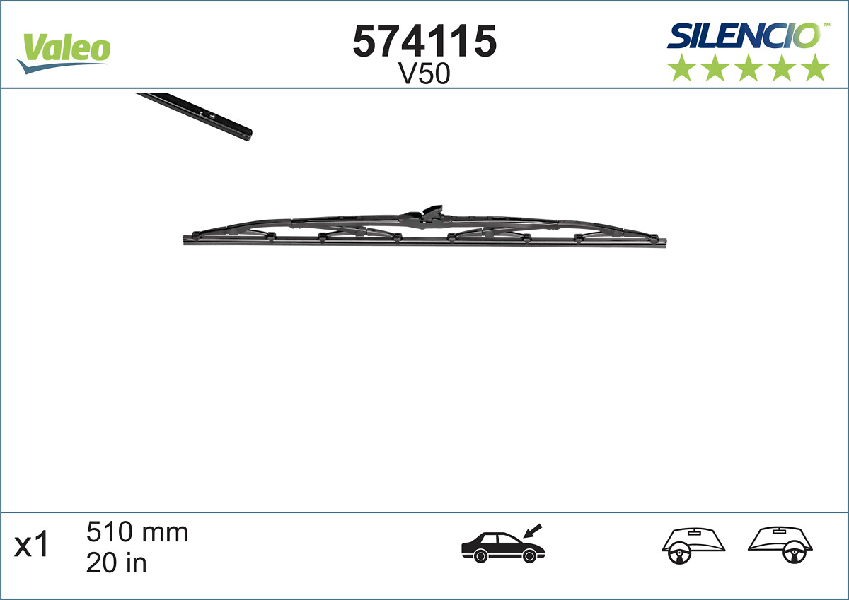 Wiper Blade (In front)  Art. 574115