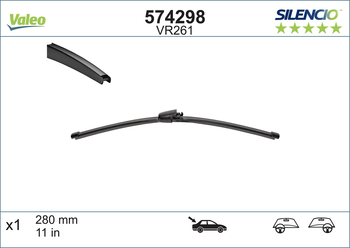 Wiper Blade (Double cloth)  Art. 574298