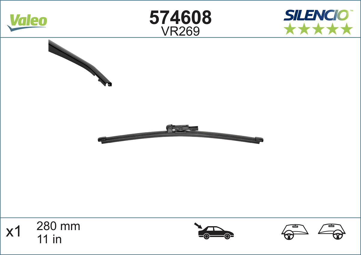 Wiper Blade (Double cloth)  Art. 574608