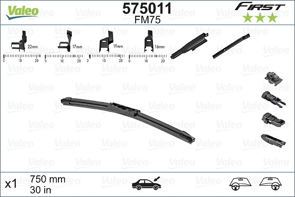 Wiper Blade (In front)  Art. 575011