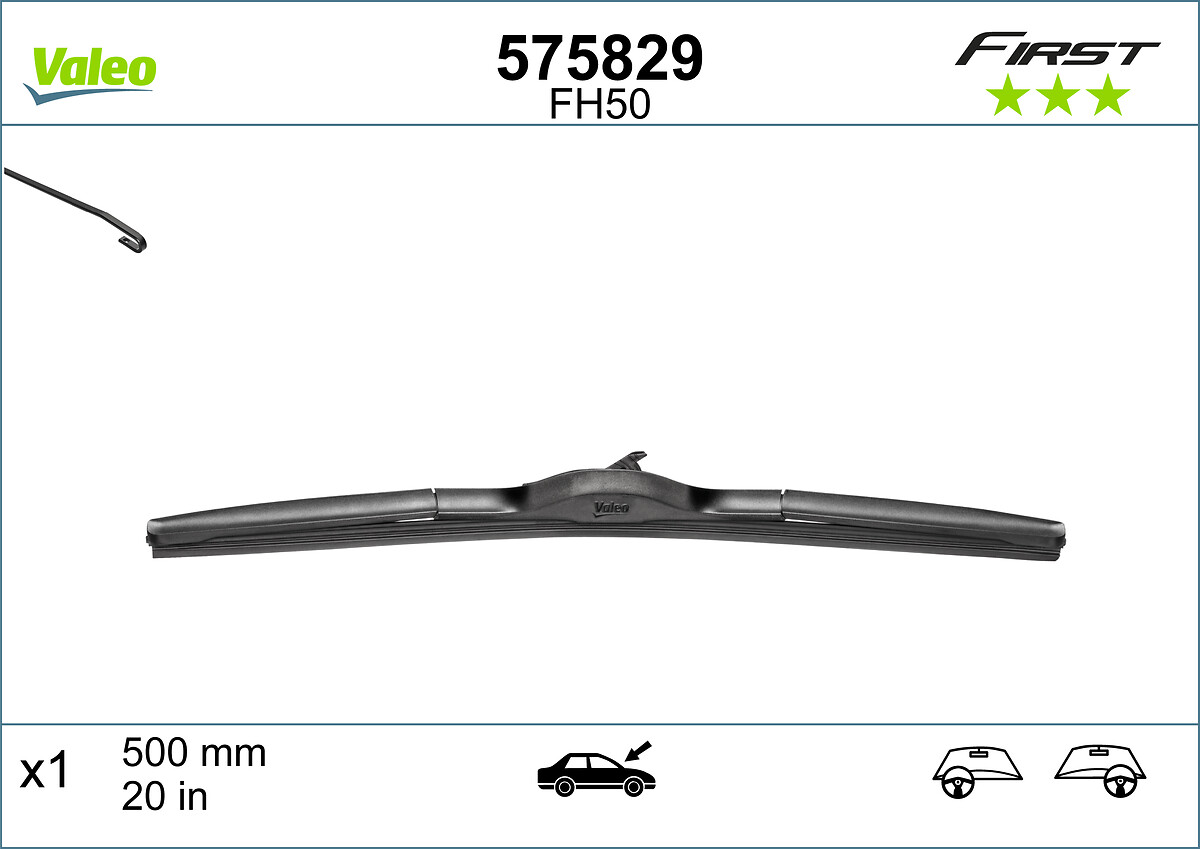 Wiper Blade (Front, left, Front, right)  Art. 575829