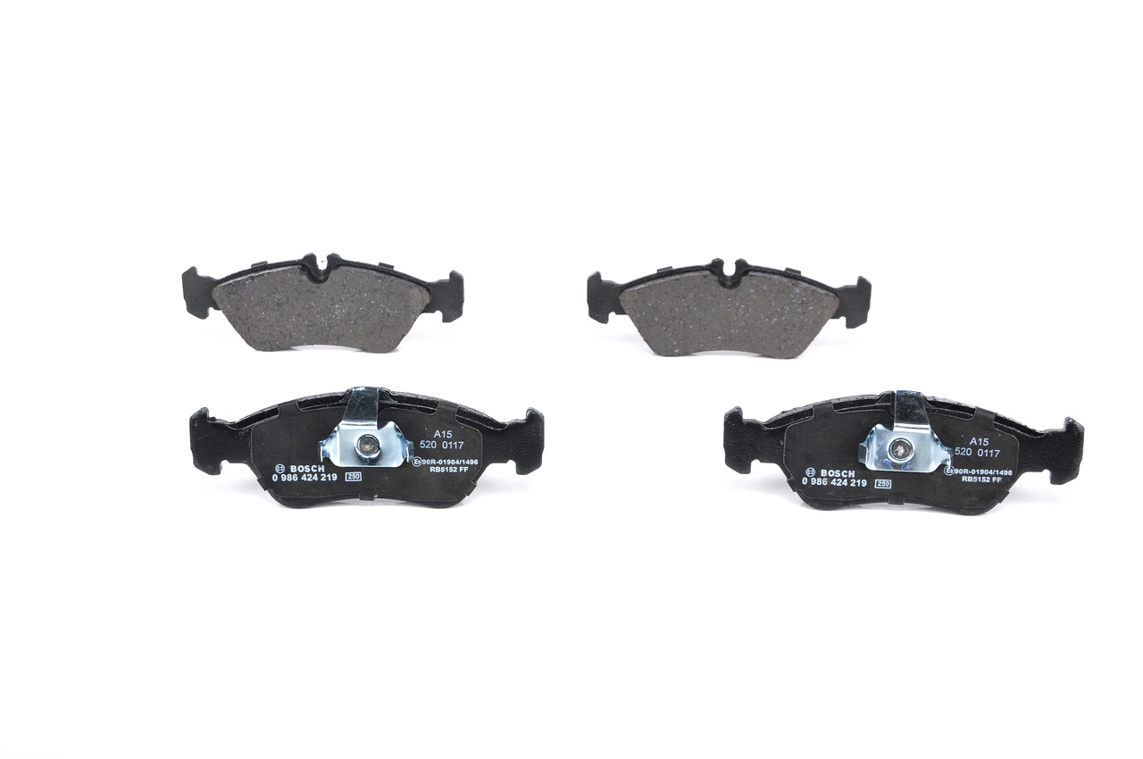 Brake Pad Set, disc brake (Rear axle)  Art. 0986424219