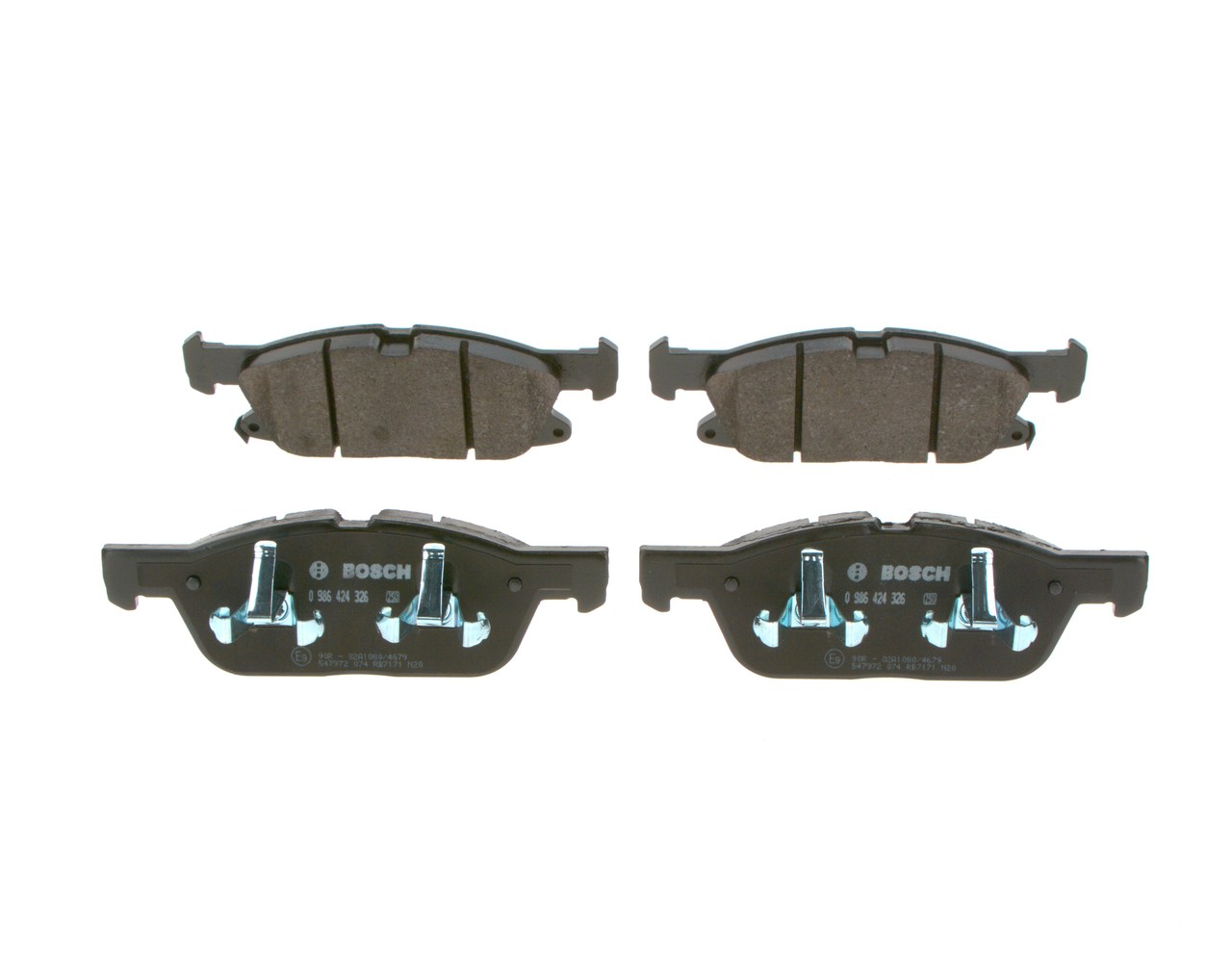 Brake Pad Set, disc brake (Front axle)  Art. 0986424326