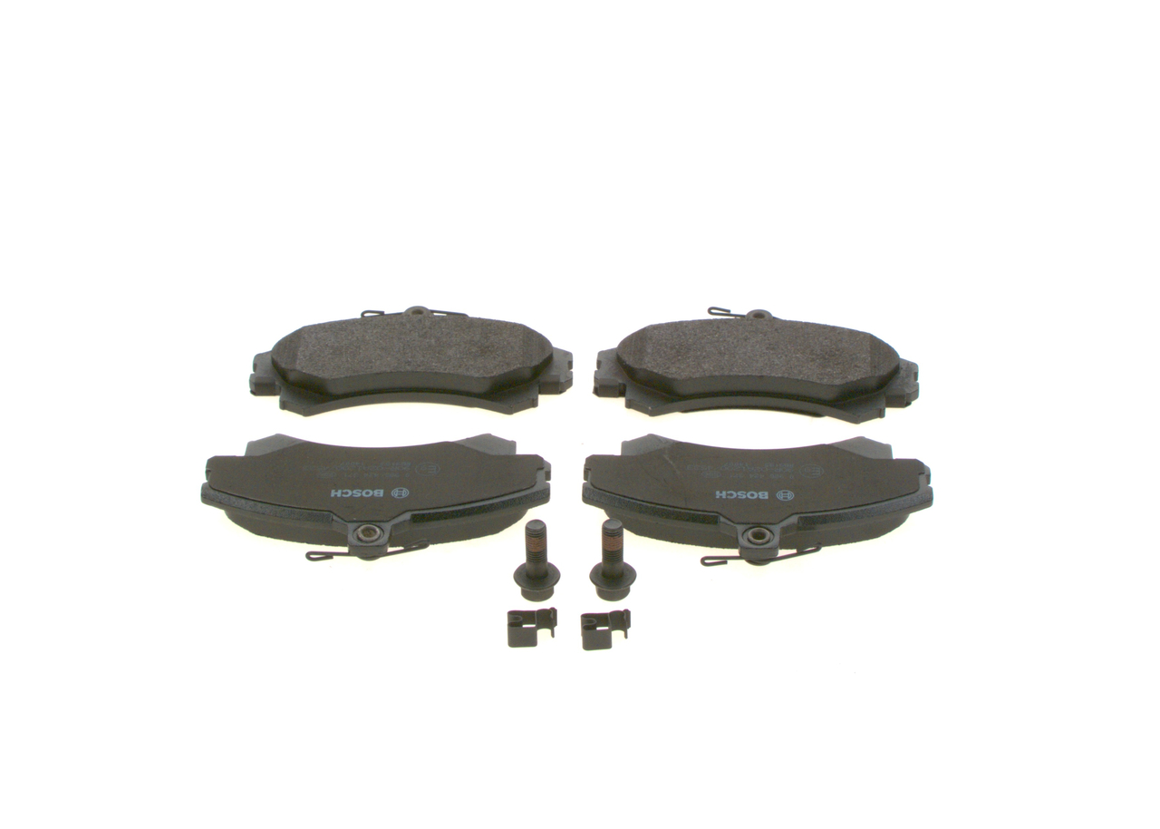 Brake Pad Set, disc brake (Front axle)  Art. 0986424371