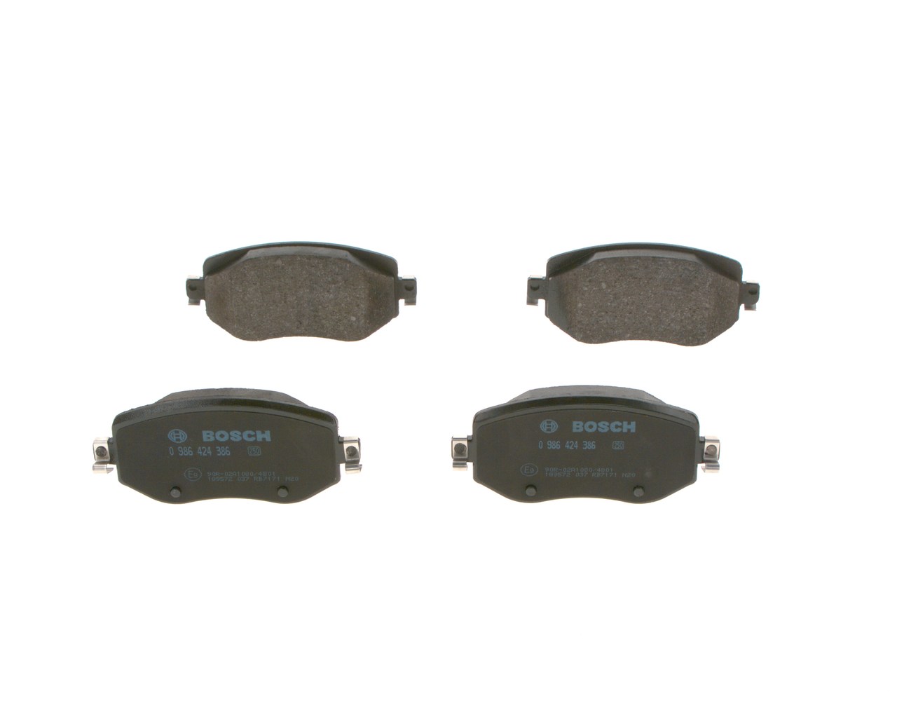 Brake Pad Set, disc brake (Front axle)  Art. 0986424386