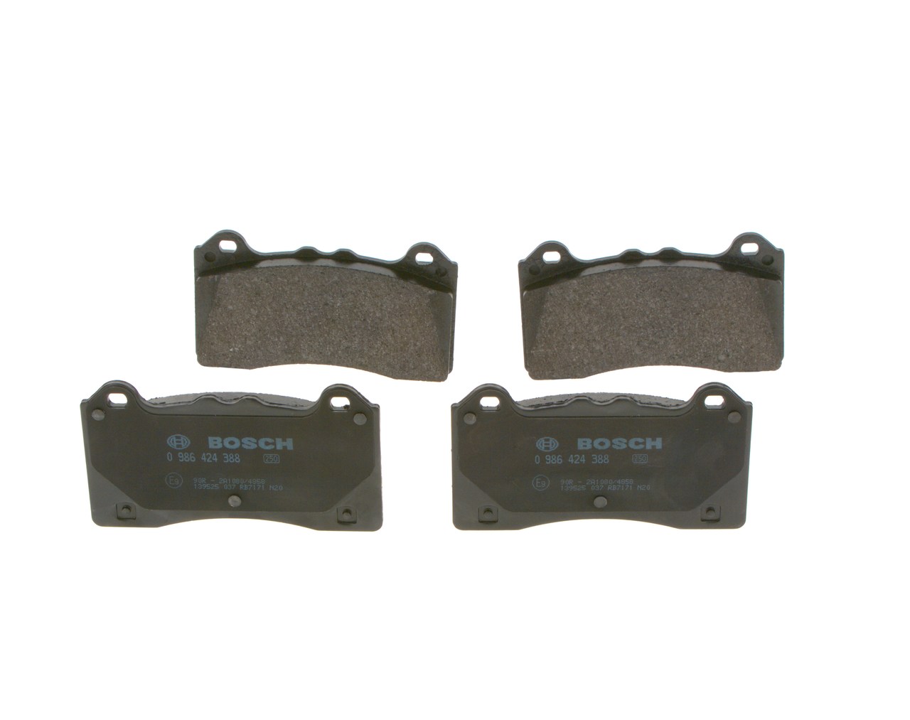 Brake Pad Set, disc brake (In front)  Art. 0986424388