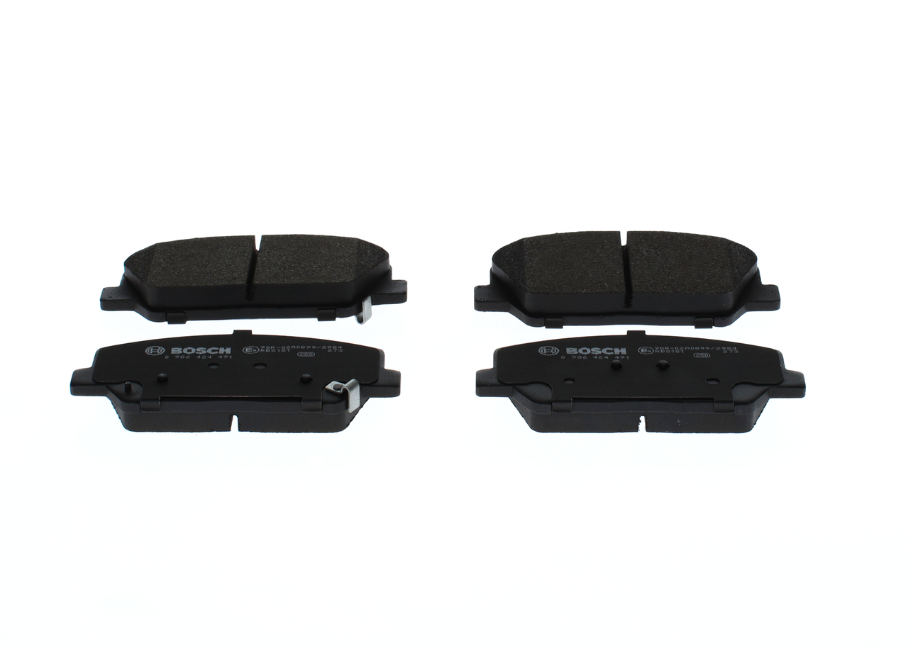 Brake Pad Set, disc brake  Art. 0986424491