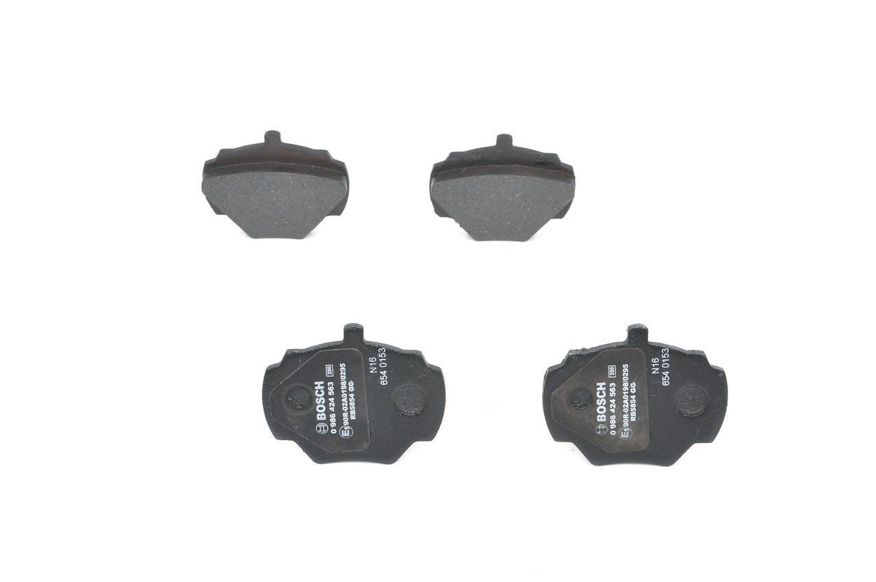 Brake Pad Set, disc brake (Rear axle)  Art. 0986424563